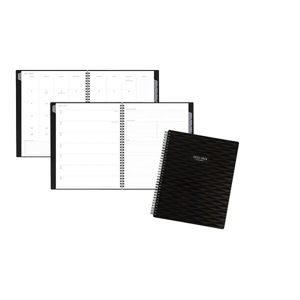 2023-2024 AT-A-GLANCE Elevation 8.5" X 11" Academic Weekly & Monthly Planner, Plastic Cover, Black (75-959P-05-24) 5 2023-2024 AT-A-GLANCE Elevation 8.5" X 11" Academic Weekly & Monthly Planner, Plastic Cover, Black (75-959P-05-24) - Image 3