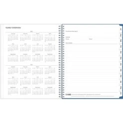 2023-2024 Blue Sky Kealoha 8.5" X 11" Academic Weekly & Monthly Planner, Paperboard Cover, Blue/White (142470) -Bostich Shop EB5F273A 2944 4097 9FFA7E9493DC802F s7
