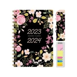 2023-2024 Global Printed Products Floral Pink 5.5" X 8" Academic Weekly & Monthly Planner, Paperboard Cover (AY23-02-S) 12 2023-2024 Global Printed Products Floral Pink 5.5" X 8" Academic Weekly & Monthly Planner, Paperboard Cover (AY23-02-S) -Bostich Shop EBCDEBFD 0382 4B15 8E8FDC5D0A513EF0 s7