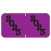 Medical Arts Press Jeter Compatible Large 4-Digit 2023 Year Label, 3/4" X 1-1/2", Purple, 500/Roll (3377223) 1 Medical Arts Press Jeter Compatible Large 4-Digit 2023 Year Label, 3/4" X 1-1/2", Purple, 500/Roll (3377223) -Bostich Shop EC615799 4430 45AC 9805ED17A85674F9 s7