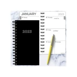 2023 TF Publishing 3.5" X 6.5" Weekly & Monthly Planner, Black (SWM-23-7502) 14 2023 TF Publishing 3.5" X 6.5" Weekly & Monthly Planner, Black (SWM-23-7502) -Bostich Shop F657759F 7F42 43E3 8E608EE5AA759509 s7