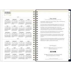 2023-2024 Blue Sky Day Designer Peyton Navy 5" X 8" Academic Weekly & Monthly Planner, Plastic Cover, Multicolor (107927-A24) -Bostich Shop FCF7926E D93C 4280 95FF3E7BD2D38A3B s7