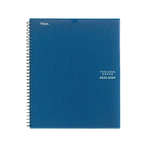 2023-2024 Five Star 8.5" X 11" Academic Weekly & Monthly Student Planner, Plastic Cover, Assorted Colors, Each (CAW651-00-24) 4 2023-2024 Five Star 8.5" X 11" Academic Weekly & Monthly Student Planner, Plastic Cover, Assorted Colors, Each (CAW651-00-24) - Image 2