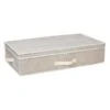 Simplify Non Woven Underbed Storage Box, Faux Jute 2 Simplify Non Woven Underbed Storage Box, Faux Jute -Bostich Shop m001194591 s7