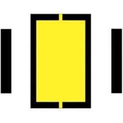 Medical Arts Press® Jeter® Compatible Alpha 3-Ring Style Labels, "I