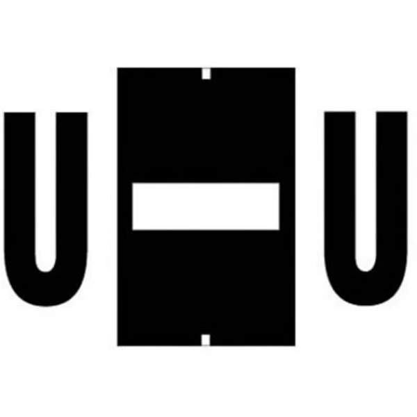 Medical Arts Press® Jeter® Compatible Alpha Sheet Style Labels, "U" 2 Medical Arts Press® Jeter® Compatible Alpha Sheet Style Labels, "U"