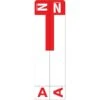 Medical Arts Press® A And N Name Labels, Red, Smead® Alpha-Z® Compatible