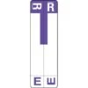 Medical Arts Press® E And R Name Labels, Purple, Smead® Alpha-Z® Compatible