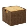 Honey Can Do Paper Rope Storage Crate Brown (STO-03567) 2 Honey Can Do Paper Rope Storage Crate Brown (STO-03567) -Bostich Shop m002668837 s7