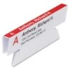 Smead Viewables Quick-Fold Tab/Label System, 1.25"H X 3.50"W, White Poly Tab, 45/Pack (SMD64912) -Bostich Shop m003171001 s7