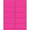 Tape Logic® Rectangle Laser Labels, 4" X 2", Fluorescent Pink, 1000/Case (LL178PK) -Bostich Shop m004078622 s7