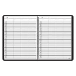 AT-A-GLANCE® Four-Person Group 8 1/2"x10 7/8" Daily Appointment Book, Black (803100518) 5 AT-A-GLANCE® Four-Person Group 8 1/2"x10 7/8" Daily Appointment Book, Black (803100518) -Bostich Shop m006127783 s7
