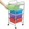 Mind Reader 4 Drawer Storage Trolley, Multi-Colors (4DPTROLL-ASST) 2 Mind Reader 4 Drawer Storage Trolley, Multi-Colors (4DPTROLL-ASST) -Bostich Shop m007139859 s7