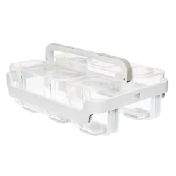 Deflecto 16.54 Qt. Lift Off Lid Storage Tote, White (29003) 14 Deflecto 16.54 Qt. Lift Off Lid Storage Tote, White (29003) -Bostich Shop m007156308 s7
