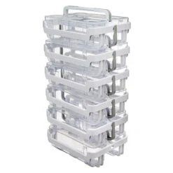 Deflecto 16.54 Qt. Lift Off Lid Storage Tote, White (29003) 17 Deflecto 16.54 Qt. Lift Off Lid Storage Tote, White (29003) -Bostich Shop m007156311 s7