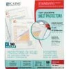 C-Line Top Load Sheet Protector, Standard Weight, 11" X 8-1/2", Clear, 250/Count (62037) -Bostich Shop s0158442 s7
