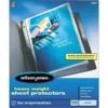 Wilson Jones Top-Loading Sheet Protectors, Heavy Weight, 8-1/2" X 11", Non-glare Clear, 3.3 Mil, 100/Box (WLJ21413) 2 Wilson Jones Top-Loading Sheet Protectors, Heavy Weight, 8-1/2" X 11", Non-glare Clear, 3.3 Mil, 100/Box (WLJ21413) -Bostich Shop s0284356 s7
