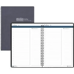 House Of Doolittle 8-1/2 X 11 Daily Planner, Dark Blue (58807)