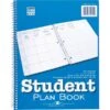 Roaring Spring Paper Products 11" X 8.5" Undated Student Plan Book, 20 Lb. Heavyweight Paper, Blue Cover (12145) -Bostich Shop s0374937 s7