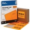 Quill Brand® Laser Shipping Labels, 3-1/3" X 4", Fluorescent Orange, 600 Labels (710441) 1 Quill Brand® Laser Shipping Labels, 3-1/3" X 4", Fluorescent Orange, 600 Labels (710441) -Bostich Shop s0821749 s7