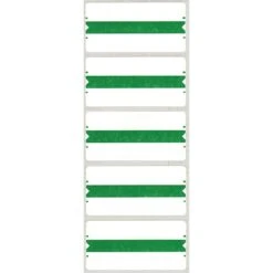 Medical Arts Press® Wraparound Name Labels, Dk. Green