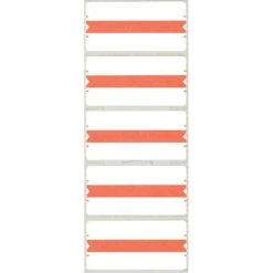 Medical Arts Press Wraparound Name Labels, Peach, 250/Pack (32608)
