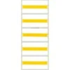 Medical Arts Press® Wraparound Name Labels, Yellow -Bostich Shop s0951282 s7