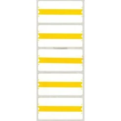 Medical Arts Press® Wraparound Name Labels, Yellow
