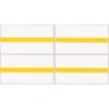 See-Thru Colored Edge Label Protectors, Yellow -Bostich Shop s0952465 s7