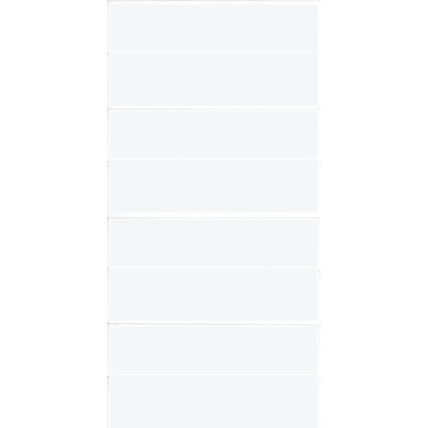 Clear Label Protectors, 3-7/16" 3 Clear Label Protectors, 3-7/16"