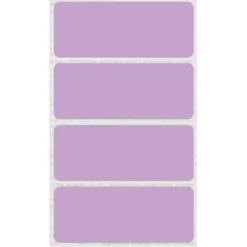 See-Thru Full Color Label Protectors, Lavender