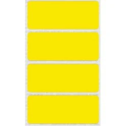 See-Thru Full Color Label Protectors, Yellow