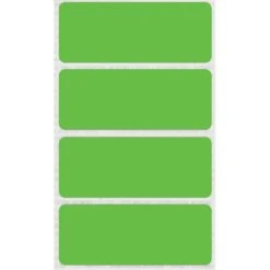 See-Thru Full Color Label Protectors, Green