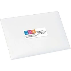 Avery Inkjet Address Labels, 1" X 2-5/8", White, 30 Labels/Sheet, 20 Sheets/Pack, 600 Labels/Pack (8250) -Bostich Shop s1064358 s7