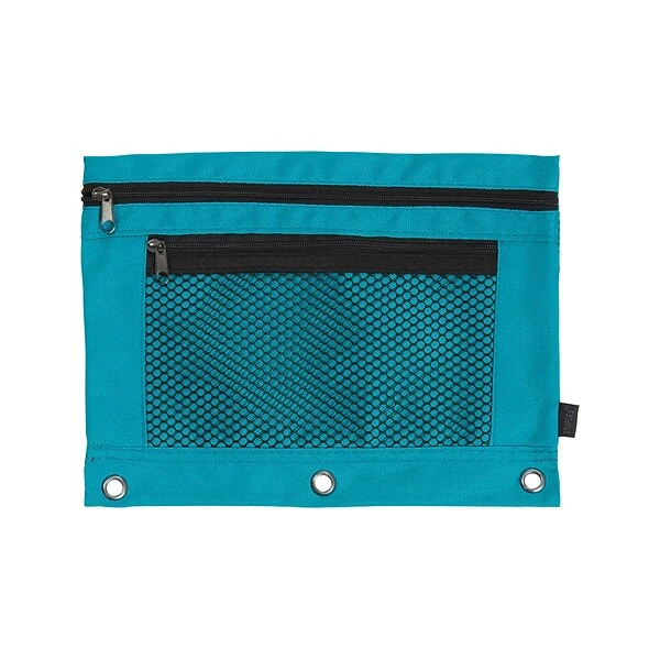 Staples Pencil Pouch, Assorted Colors 4 Staples Pencil Pouch, Assorted Colors - Image 2