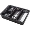 Advantus Plastic Weave Bins, Black, 5/Pack (37530) 2 Advantus Plastic Weave Bins, Black, 5/Pack (37530) -Bostich Shop s1131577 s7