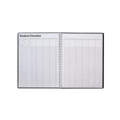 TRU RED™ 8.5" X 11" Academic Weekly Planner, Plastic Cover, Black (TR59498-21) -Bostich Shop s1198064 s7