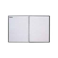 TRU RED™ 8.5" X 11" Academic Weekly Planner, Plastic Cover, Black (TR59498-21) -Bostich Shop s1198067 s7