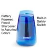 Staples® Battery Powered Pencil Sharpener, Assorted Colors (27661) -Bostich Shop s1215529 s7