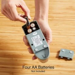 Slimline Battery Operated Pencil Sharpener, Electric, Silver/Black (17813) -Bostich Shop s1215536 s7