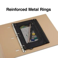 Staples® 3-Ring Pencil Pouch, Black -Bostich Shop s1222756 s7