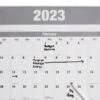 2023 Quill Brand® 32" X 48" Monthly Dry Erase Wall Calendar W/Marker, Reversible, Gray (5216723QCC) 1 2023 Quill Brand® 32" X 48" Monthly Dry Erase Wall Calendar W/Marker, Reversible, Gray (5216723QCC) -Bostich Shop s1225419 s7