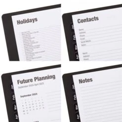 2023 Quill Brand® 7" X 9" 14-Month Monthly Planner, Black (5215923QCC) -Bostich Shop s1225429 s7