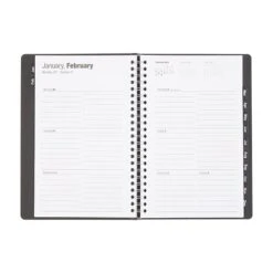 2023 Quill Brand® 5" X 8" 14-Month Weekly Planner, 5x8, Black (5215723QCC) -Bostich Shop s1225496 s7