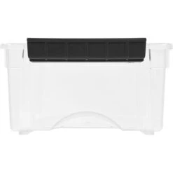 Iris Stack & Pull 5.7 Qt. Latch Lid Storage Box, Clear (100275) 9 Iris Stack & Pull 5.7 Qt. Latch Lid Storage Box, Clear (100275) -Bostich Shop sp102492258 s7