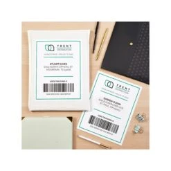 Avery Inkjet Shipping Labels, 5-1/2" X 8-1/2", White, 2 Labels/Sheet, 100 Sheets/Box, 200 Labels/Box (8426) -Bostich Shop sp127863733 s7