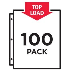 Avery Economy Sheet Protectors, 8-1/2" X 11", Clear, Acid-Free, 100/Box (75091) 13 Avery Economy Sheet Protectors, 8-1/2" X 11", Clear, Acid-Free, 100/Box (75091) -Bostich Shop sp129212933 s7
