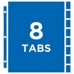 Avery Protect 'n Tab Heavy Weight Sheet Protectors, 8-1/2" X 11", Clear, 1/Set (74161) 9 Avery Protect 'n Tab Heavy Weight Sheet Protectors, 8-1/2" X 11", Clear, 1/Set (74161) -Bostich Shop sp129213377 s7