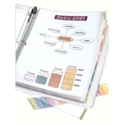 Avery Protect 'n Tab Heavy Weight Sheet Protectors, 8-1/2" X 11", Clear, 1/Set (74161) 7 Avery Protect 'n Tab Heavy Weight Sheet Protectors, 8-1/2" X 11", Clear, 1/Set (74161) -Bostich Shop sp129213498 s7