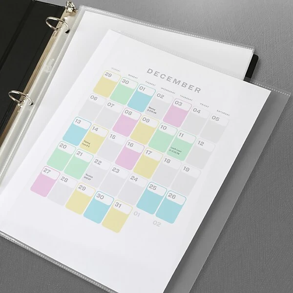 Avery® Side Insert Sheet Protectors 3 Avery® Side Insert Sheet Protectors